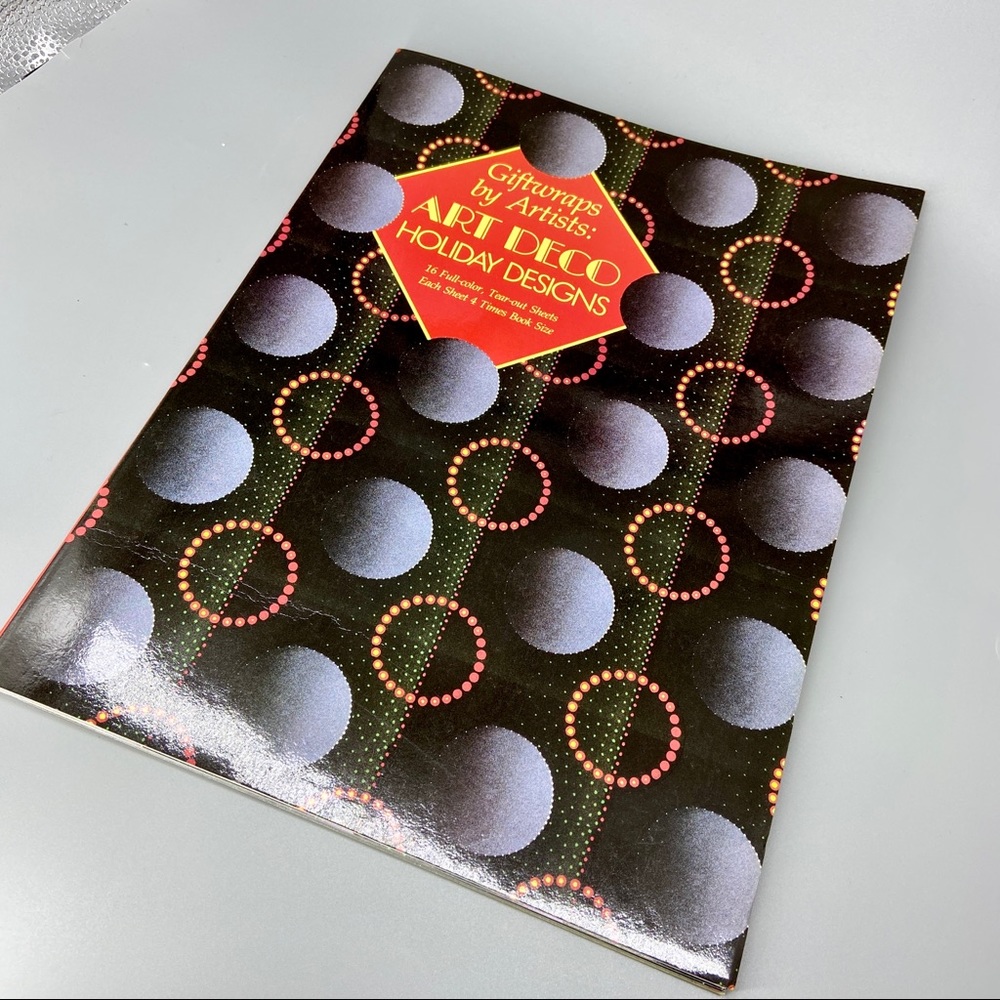 Art Deco Wrapping Paper Book Giftwraps by Artists